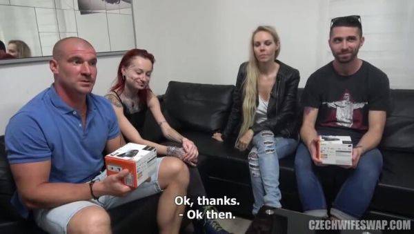 Czech Wife Swap: Big Titted Blonde, Part 1 - porntry.com - Czech Republic on poweredporn.com