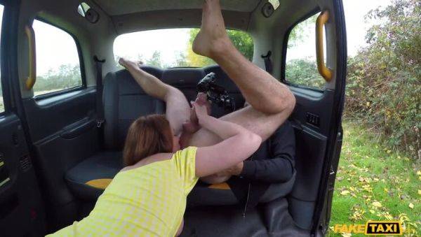 Dirty-Minded Redhead Princess Paris and Her Big Tits in a EU Taxi POV Ride - xxxfiles.com on poweredporn.com