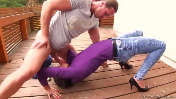 Peeing for Science with Lara1: A Facial Outdoor Experience - veryfreeporn.com on poweredporn.com