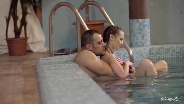 Sensual Underwater Encounter with Anina Silk, Featuring a Cumshot on Her Perfect Ass - veryfreeporn.com - Hungary on poweredporn.com