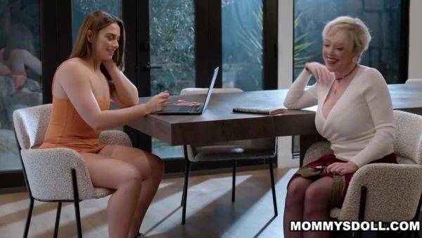 Stepmom And Stepdaughter Having Steamy Sex With Dee Williams And Sophia Burns - upornia.com on poweredporn.com