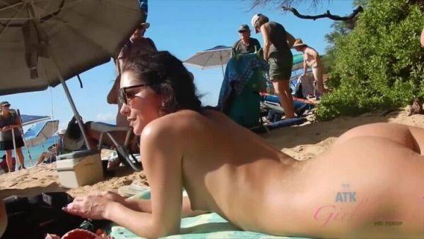 Zoe Bloom's Day Out at the Nude Beach - Amateur Pov - xxxfiles.com on poweredporn.com