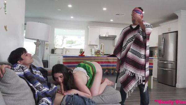 Filling My Step-Sis's Piñata with Alyx Star and Big Tits - porntry.com on poweredporn.com