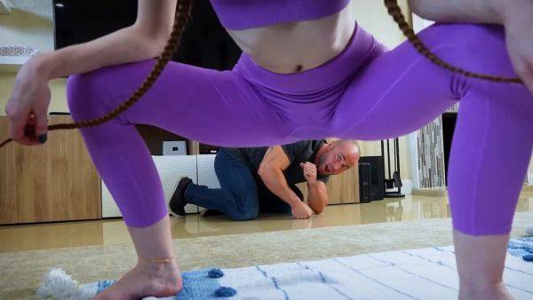 Stepmom with a butt plug gets filled with jizz after being caught by stepson's perverted eyes - AnalMom - sexu.com on poweredporn.com