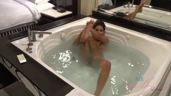 A blast in Vienna's wax museum - with sexy Latina, Vienna Black - xxxfiles.com on poweredporn.com