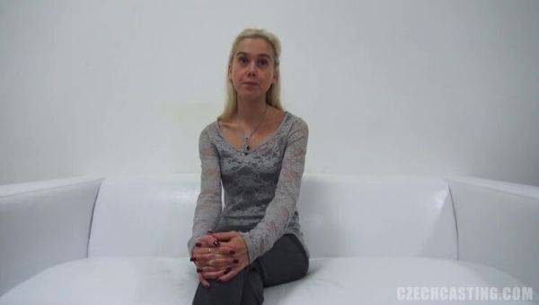 Blonde Polina's Steamy Audition - xxxfiles.com - Czech Republic on poweredporn.com