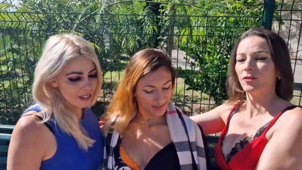 Stella, 29, shares a man with two other naughty girls! - hotmovs.com on poweredporn.com