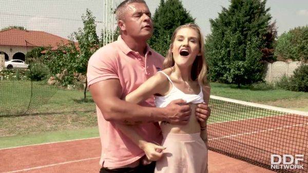 She Goes For Penis Instead of Tennis - PornWorld - hotmovs.com - Hungary on poweredporn.com