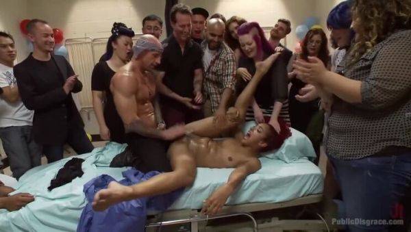 Medical madness! Adaptable pain submissive portrays doctor - Daisy Ducati & Ariel X - xxxfiles.com on poweredporn.com