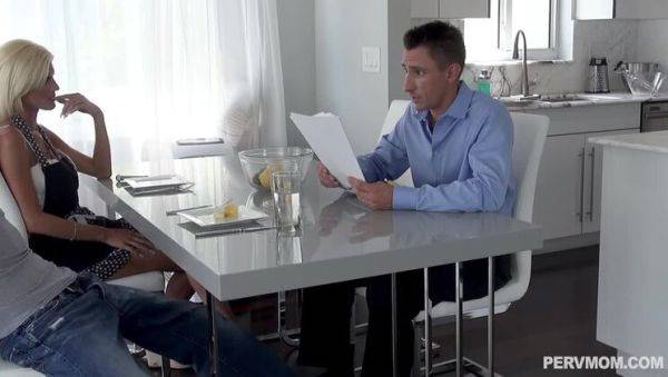 Olivia Blu: MILF Stepmom With Big Tits Seduces Son During Housework - veryfreeporn.com on poweredporn.com