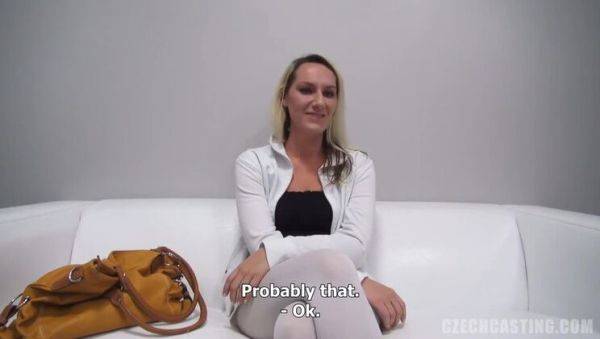Blonde MILF Katerina's Casting - veryfreeporn.com - Czech Republic on poweredporn.com