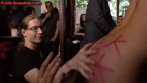 Public BDSM loving anal MILF fucked in group voyeur sex - hotmovs.com on poweredporn.com