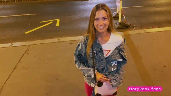 Teen 18+ Takes The Biggest Dick Of Favourite Pornostar In Public - Mary Rock - upornia.com on poweredporn.com