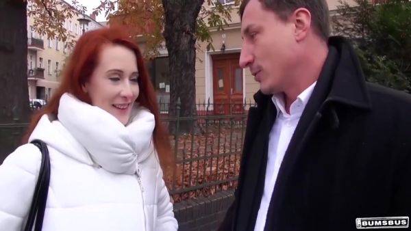 Hot Milf Redhead Big Tits Stepmom Takes A Strangers Cock In Van 10 Min - hotmovs.com on poweredporn.com