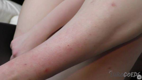 Striptease Dancing Hot Pale teen 18+ Lika Masturbates With A Dildo - hotmovs.com on poweredporn.com