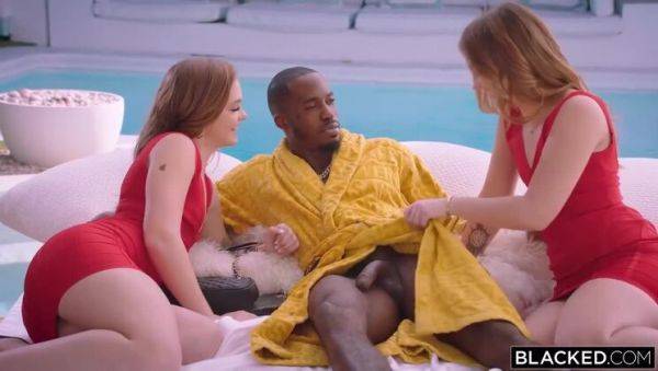 Morning Delights: Pressure and Sami White's Interracial Threesome - xxxfiles.com on poweredporn.com