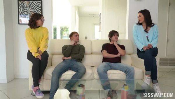 Big Tit Brunette in Wild Group Sex - Valentine's Day 2022 - xxxfiles.com on poweredporn.com