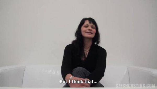 Hana the Brunette: An Amazing Casting - xxxfiles.com - Czech Republic on poweredporn.com