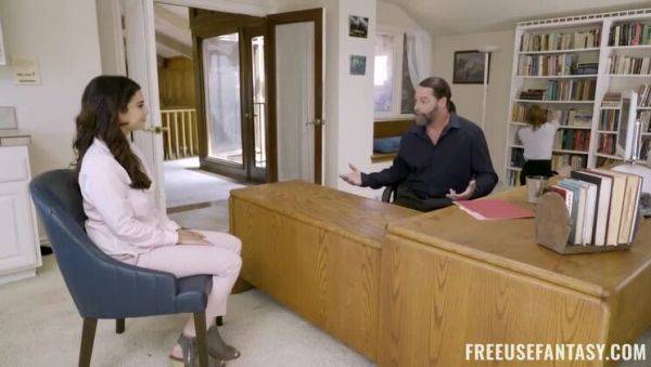 Hairy Brunette's Cumshot Delight / A Flawless Team Enhancement / 01.09.2021 - veryfreeporn.com on poweredporn.com