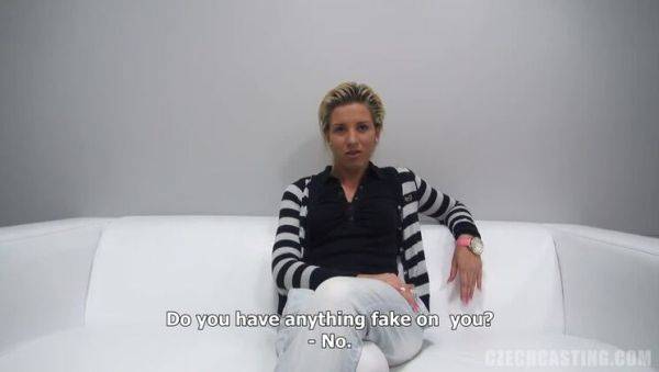 Blonde Tereza's Steamy Audition - porntry.com - Czech Republic on poweredporn.com