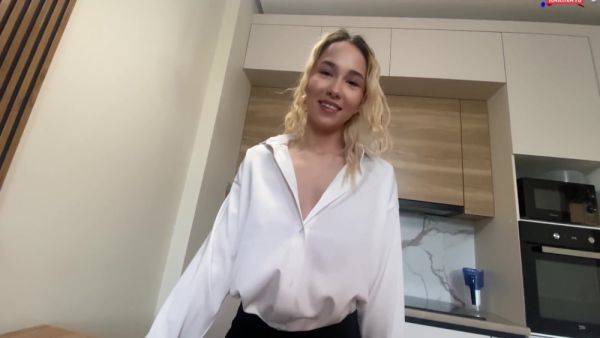 A Mercantile Bitch Begs For Money - videomanysex.com on poweredporn.com