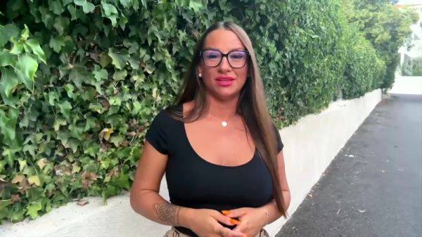 French Glasses Girl Mila and her HUGE TITS come back in front of the camera - hotmovs.com - France on poweredporn.com