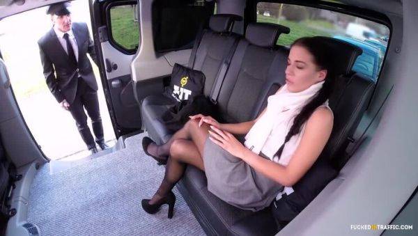 Fiery Czech adult actress Eveline Dellai Gets Even in Passionate Auto Encounter - veryfreeporn.com - Czech Republic on poweredporn.com