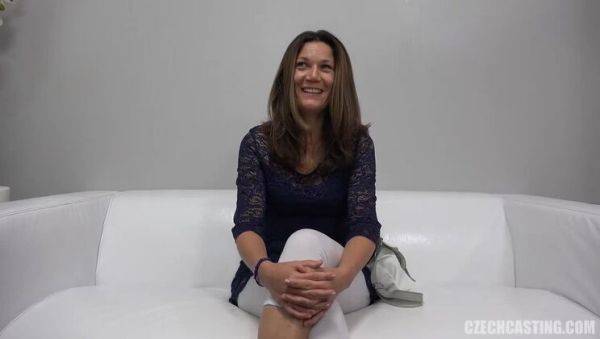 Brunette MILF Monika's Big Ass Casting - veryfreeporn.com - Czech Republic on poweredporn.com