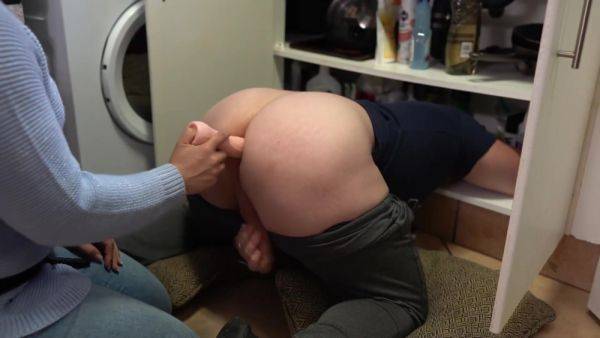 Plumbing The Plumber Femdom Pegging Reach Around Prostate A - upornia.com on poweredporn.com