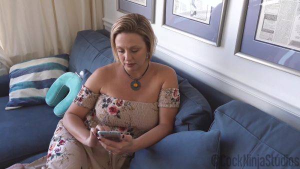 Busty MILF agrees to be roughly fucked by her stepson - anysex.com on poweredporn.com