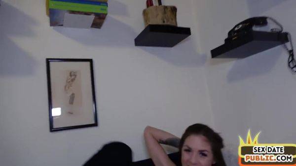 Public BJ bae with pierced nipples fucked in POV by sex date - hotmovs.com on poweredporn.com