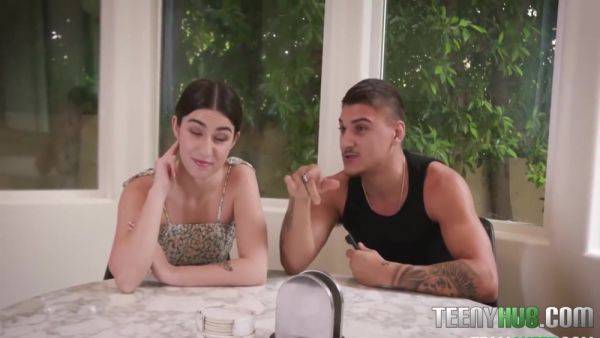 Victor Ray, Chanel Camryn And Hazel Moore In Twinning Attitude - hotmovs.com on poweredporn.com