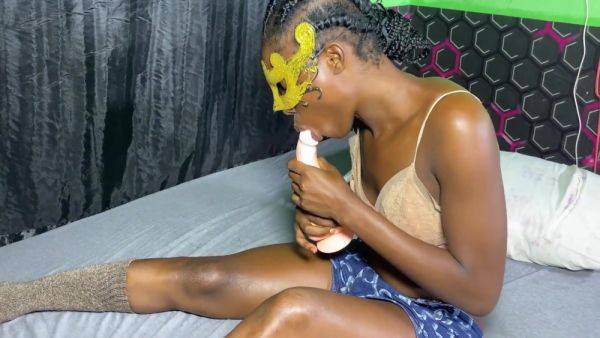 Playing With My Huge Dildo On My Wet And Slippery Pussy - upornia.com on poweredporn.com