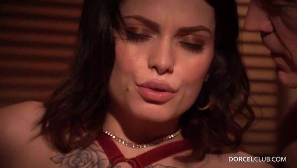 Clara Mia's Steamy Threesome in Stockings - xxxfiles.com on poweredporn.com