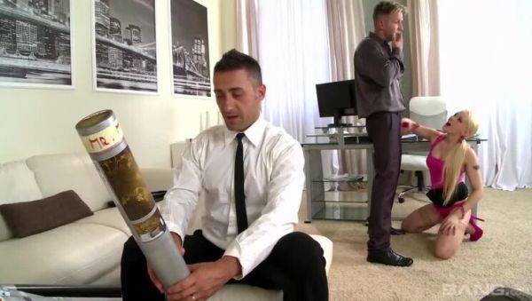 Lola Taylor: The Devoted Secretary Takes on Two Bosses in a Hardcore Threesome - veryfreeporn.com on poweredporn.com