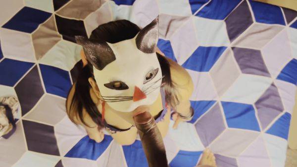 Indian Jija Sali Chudai Stepbrother In Law Fucked Stepsister-in-law Girl Wearing Hot Cat Mask Hard Fuck - desi-porntube.com - India on poweredporn.com