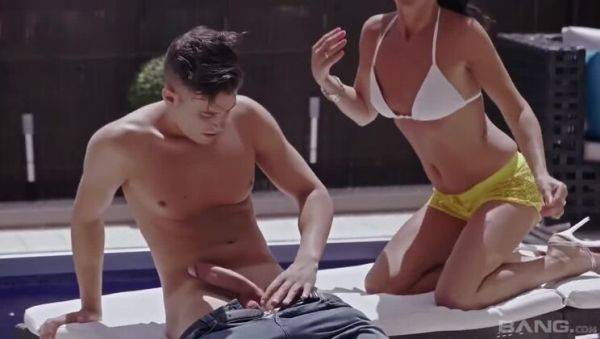 Soraya Rico Sizzles in Outdoor MILF Scene, Ending with Explosive Cumshot - xxxfiles.com on poweredporn.com