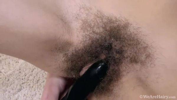 Lillian Vi's Intense Solo Play with New Black Toy - porntry.com on poweredporn.com