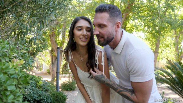 Petite hottie loudly fucked in POV outdoor rounds and soaked in jizz - hellporno.com on poweredporn.com