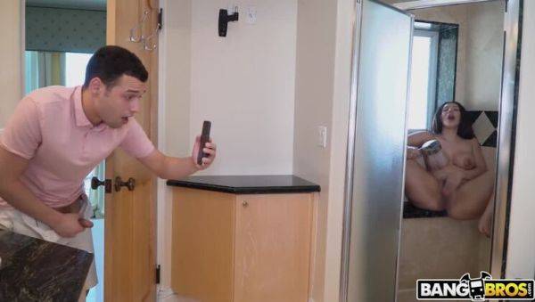 Valentina's Anal Adventure: The Horny Neighbor's Wild Encounter with Big Tits, Hairy Brunette MILF - xxxfiles.com on poweredporn.com