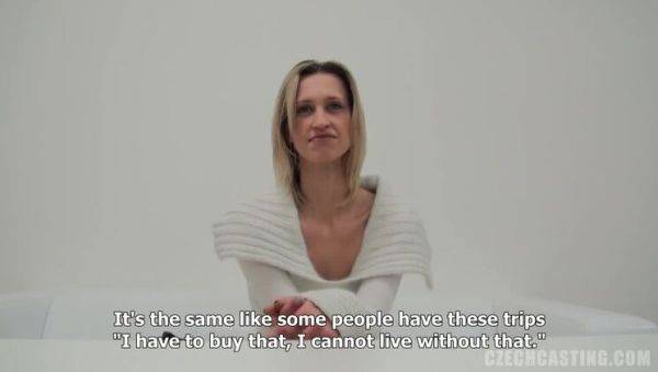 Amateur Czech Blonde, Skinny Lucie's Casting - porntry.com - Czech Republic on poweredporn.com