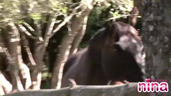 Lesbian Nina Natural tits and Tease Outdoor - txxx.com on poweredporn.com