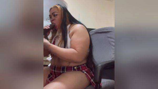 My Boss Loves When I Suck His Dick At Work - hclips.com on poweredporn.com