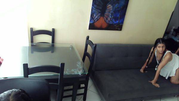 I Fuck My Lover With My Arne On The Couch In My Stepsisters Office - hclips.com on poweredporn.com