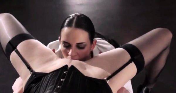 Lingerie And Strap-on - drtuber.com on poweredporn.com