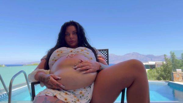 Vacation Belly Play - upornia.com on poweredporn.com