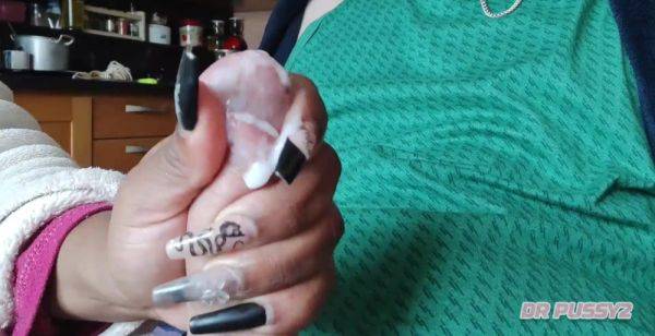 I give a handjob to husband's best friend and allow him to film - anysex.com on poweredporn.com