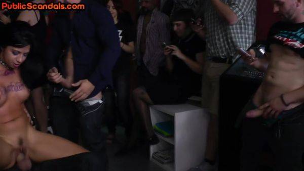 Real public babe exposed naked outdoor after 3way sex - hotmovs.com on poweredporn.com