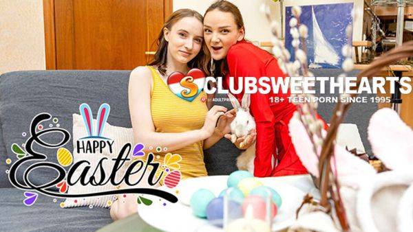 Happy Easter Lesbians Humping for ClubSweethearts - txxx.com on poweredporn.com