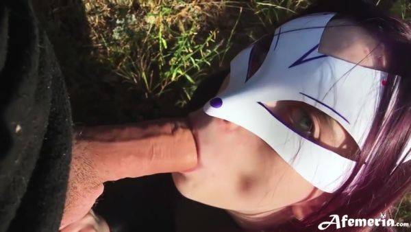 Femfoxfury - Foxy Passionate Blowjob And Doggystyle Fuck In The Forest - upornia.com on poweredporn.com